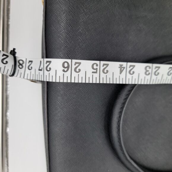 Michael Kors Sutton Selma Saffiano Leather Black Hand Bag 30S4GTVS6L - Picture 12 of 15